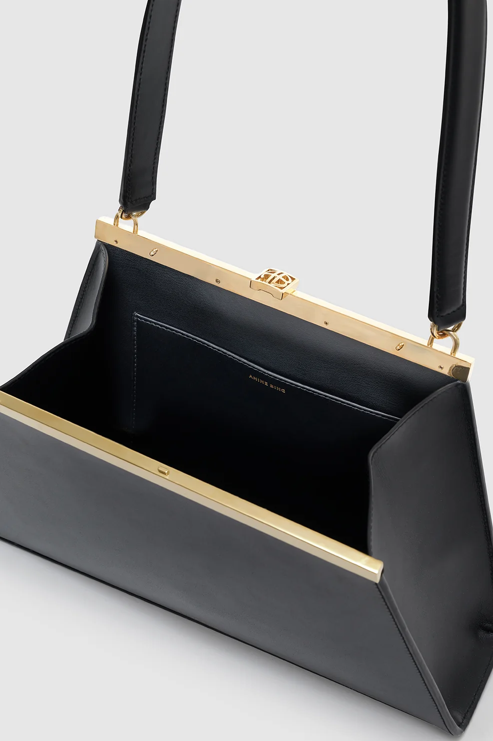 Anine Bag Smooth Leather - Black - Image 4