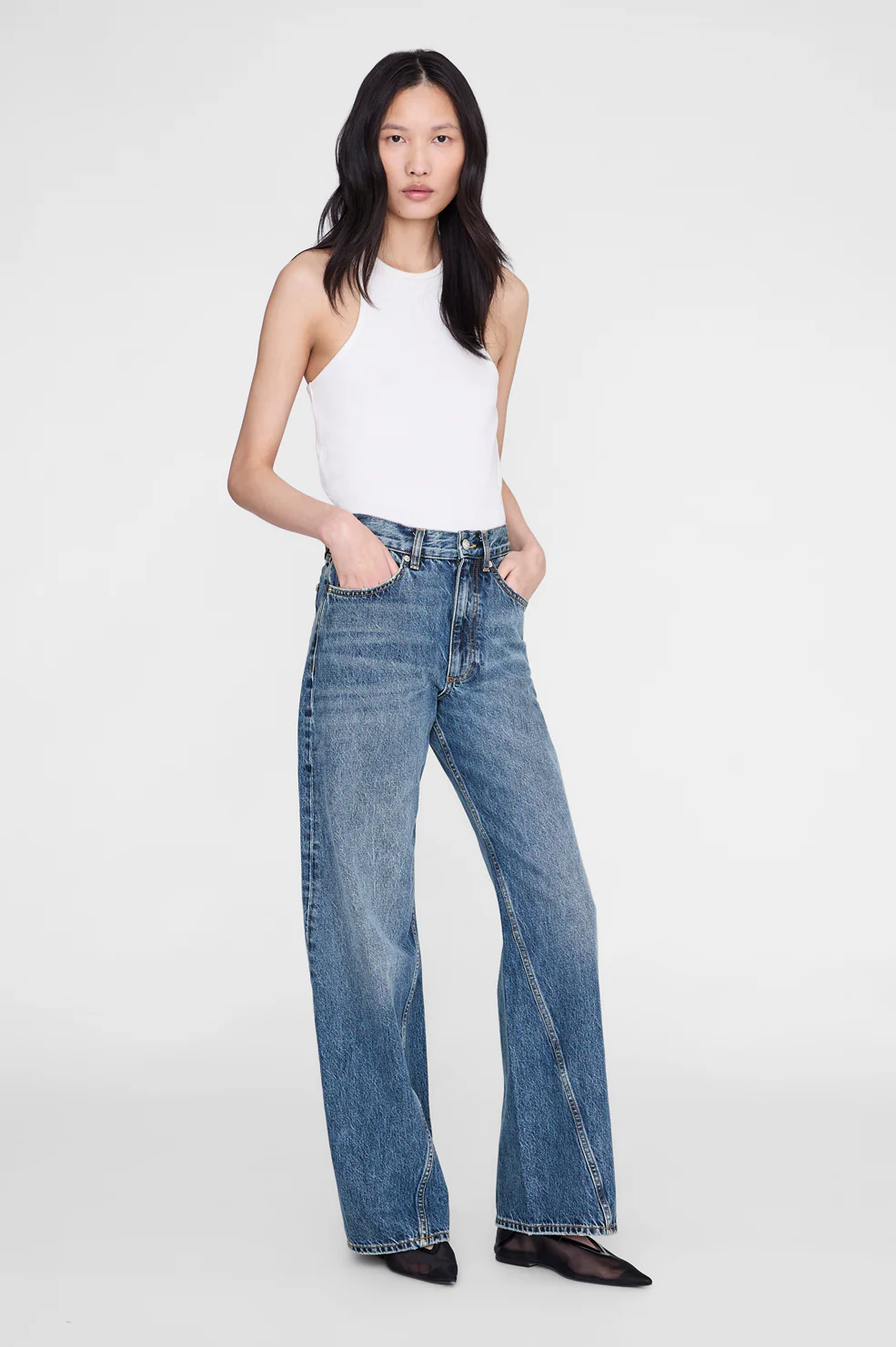 Brie Jean 33" - Cabana Blue