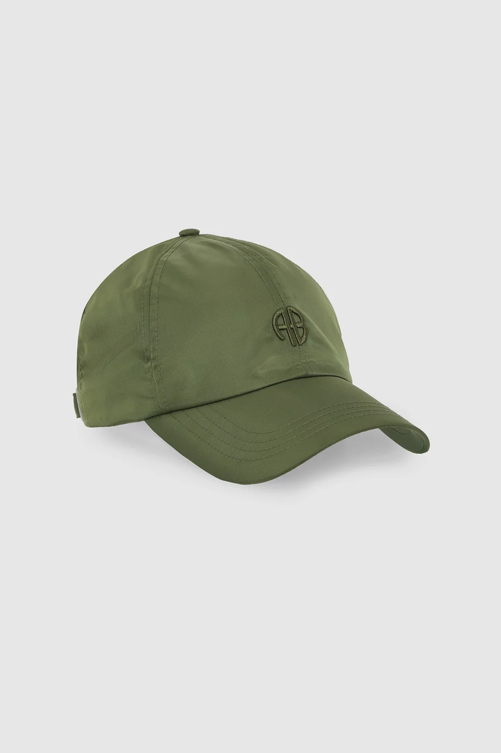 Jeremy Baseball Cap Ab Nylon - Army Green - Image 4