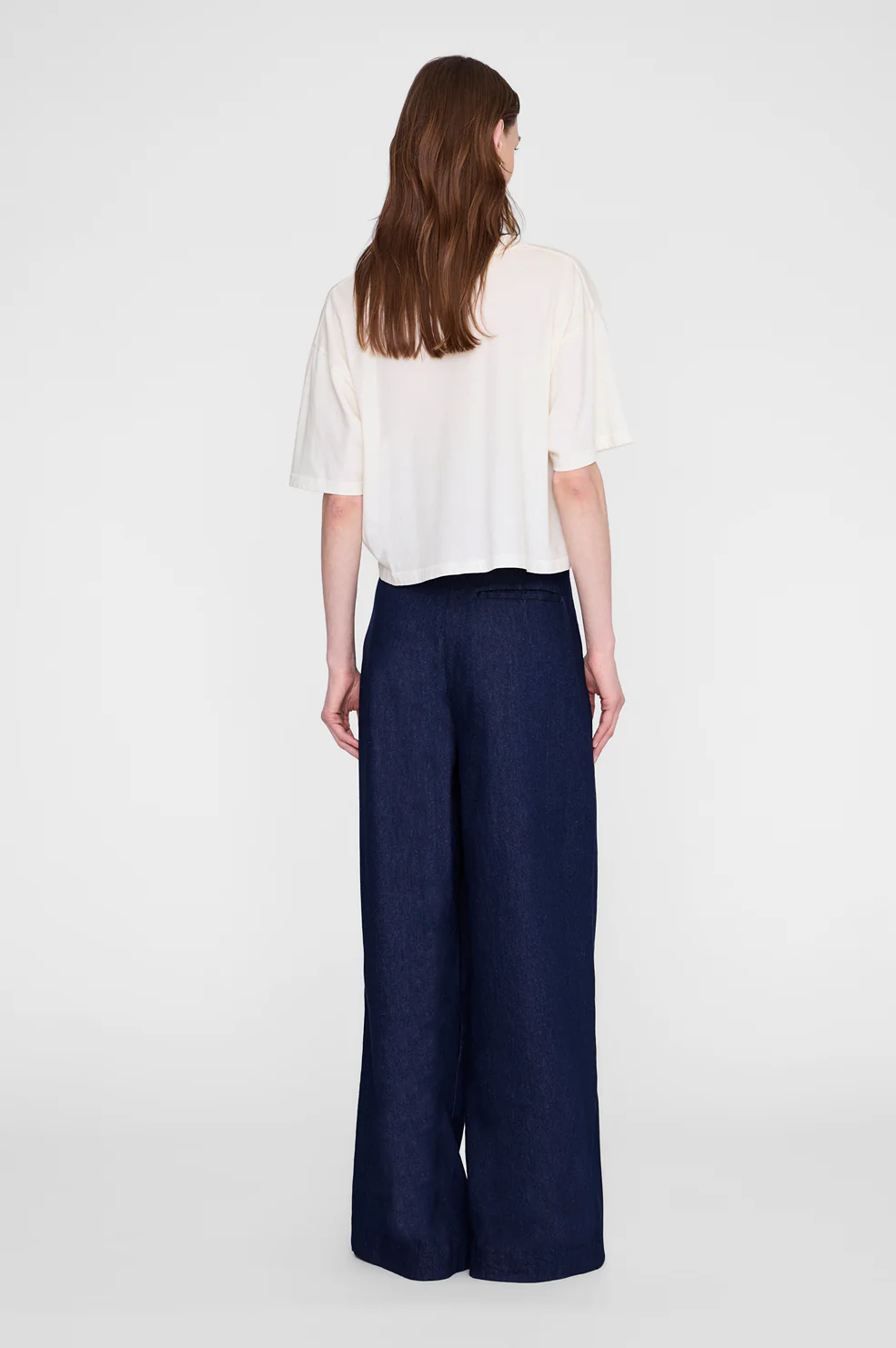 Johnny Cropped Tee - Cream - Image 2
