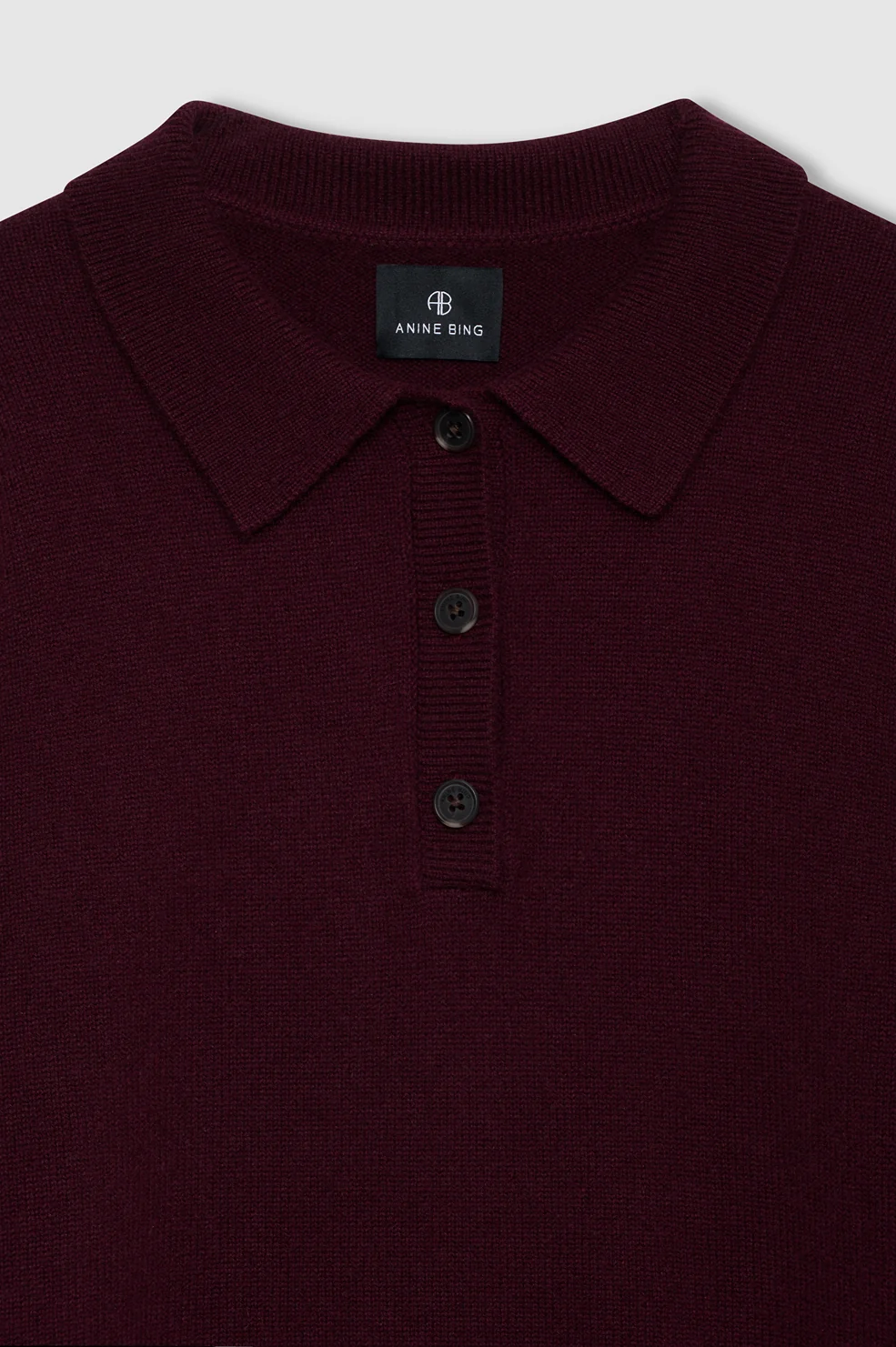 Lee Polo Sweater - Fig - Image 4