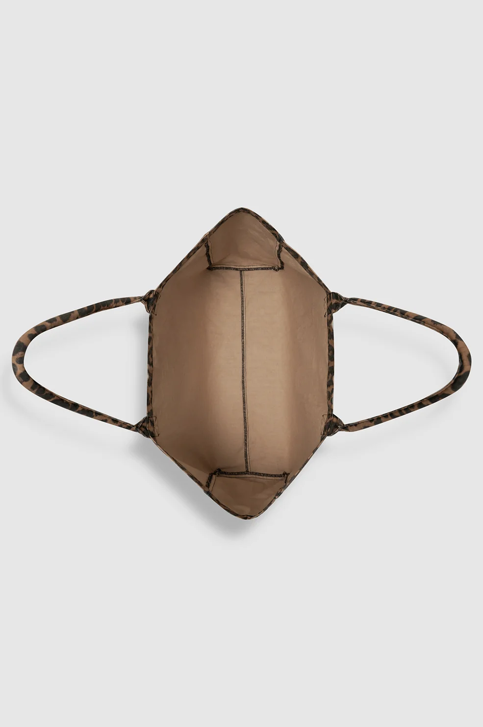 Leo Canvas Tote - Black And Brown Leopard - Image 4