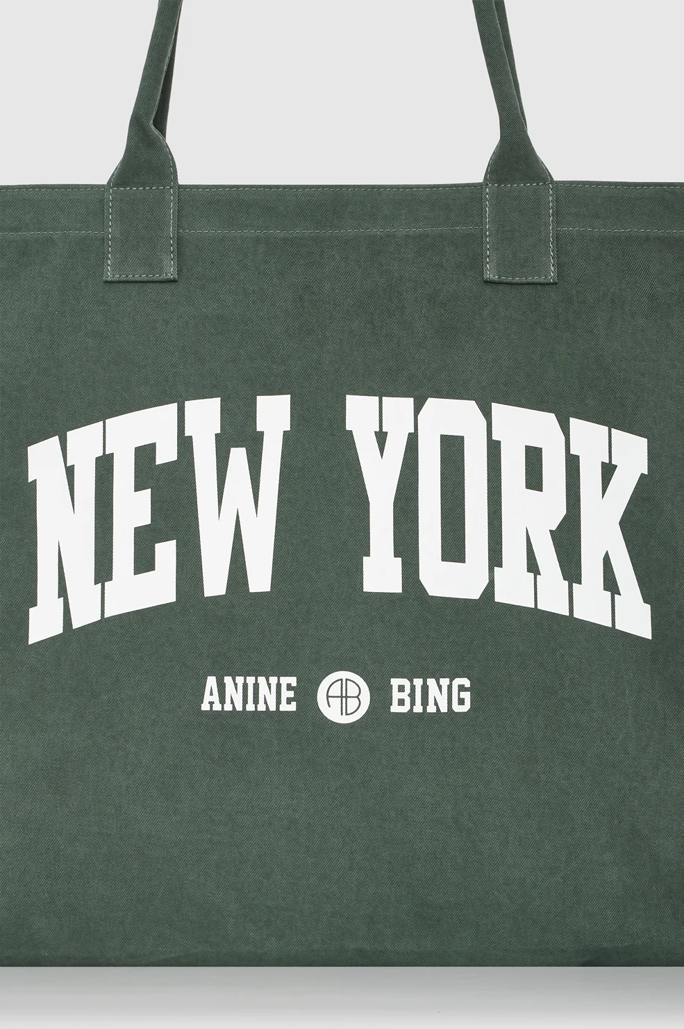 Leo Canvas Tote New York University - Cilantro - Image 4