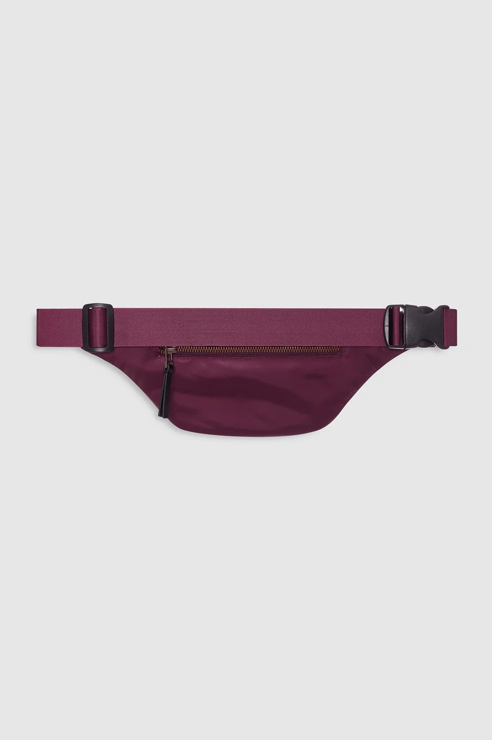 Leon Small Waist Bag Nylon - Fig - Image 3
