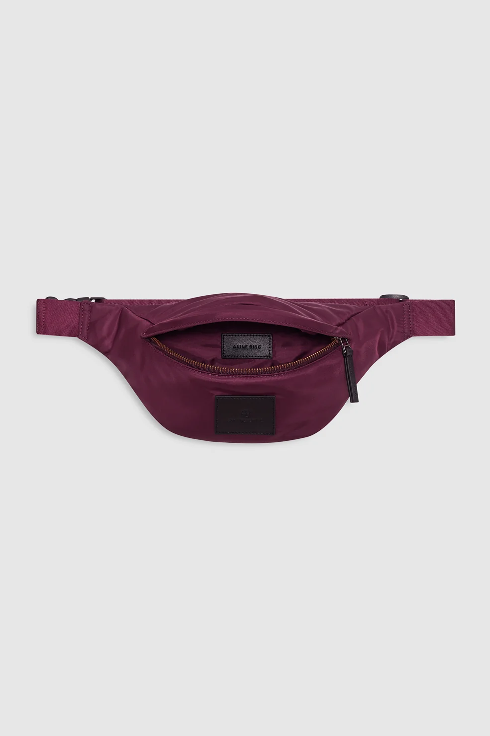 Leon Small Waist Bag Nylon - Fig - Image 4