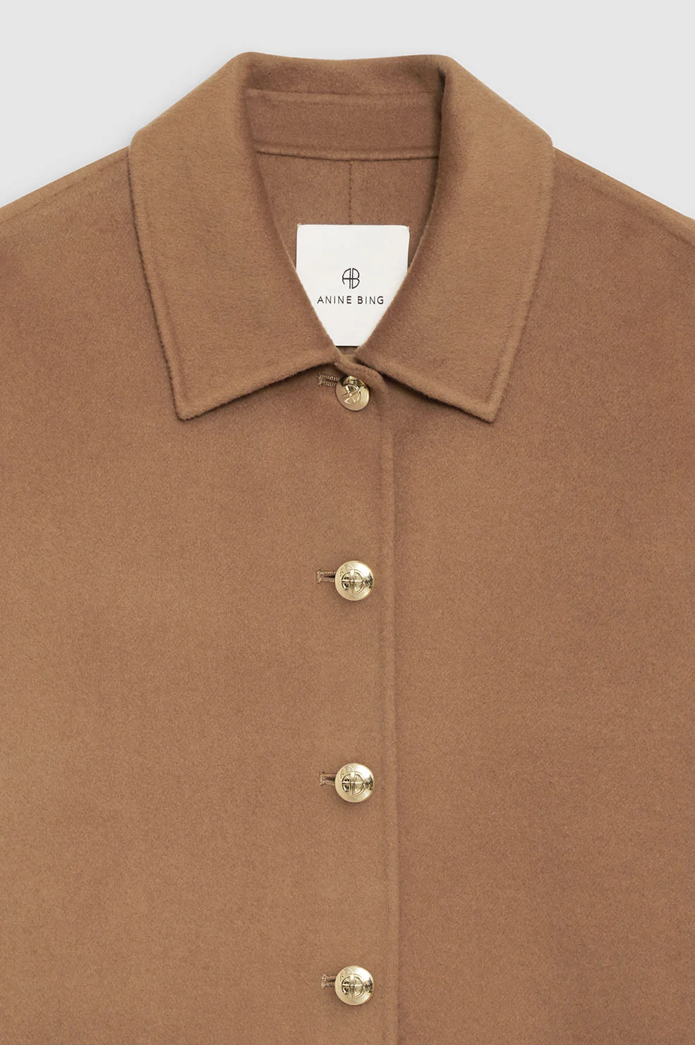 Luca Jacket - Camel Cashmere Blend - Image 4