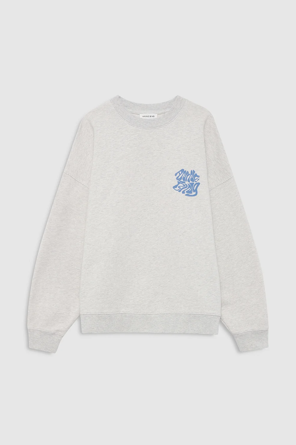 Miles Sweatshirt Waves - Heather Grey - Image 3
