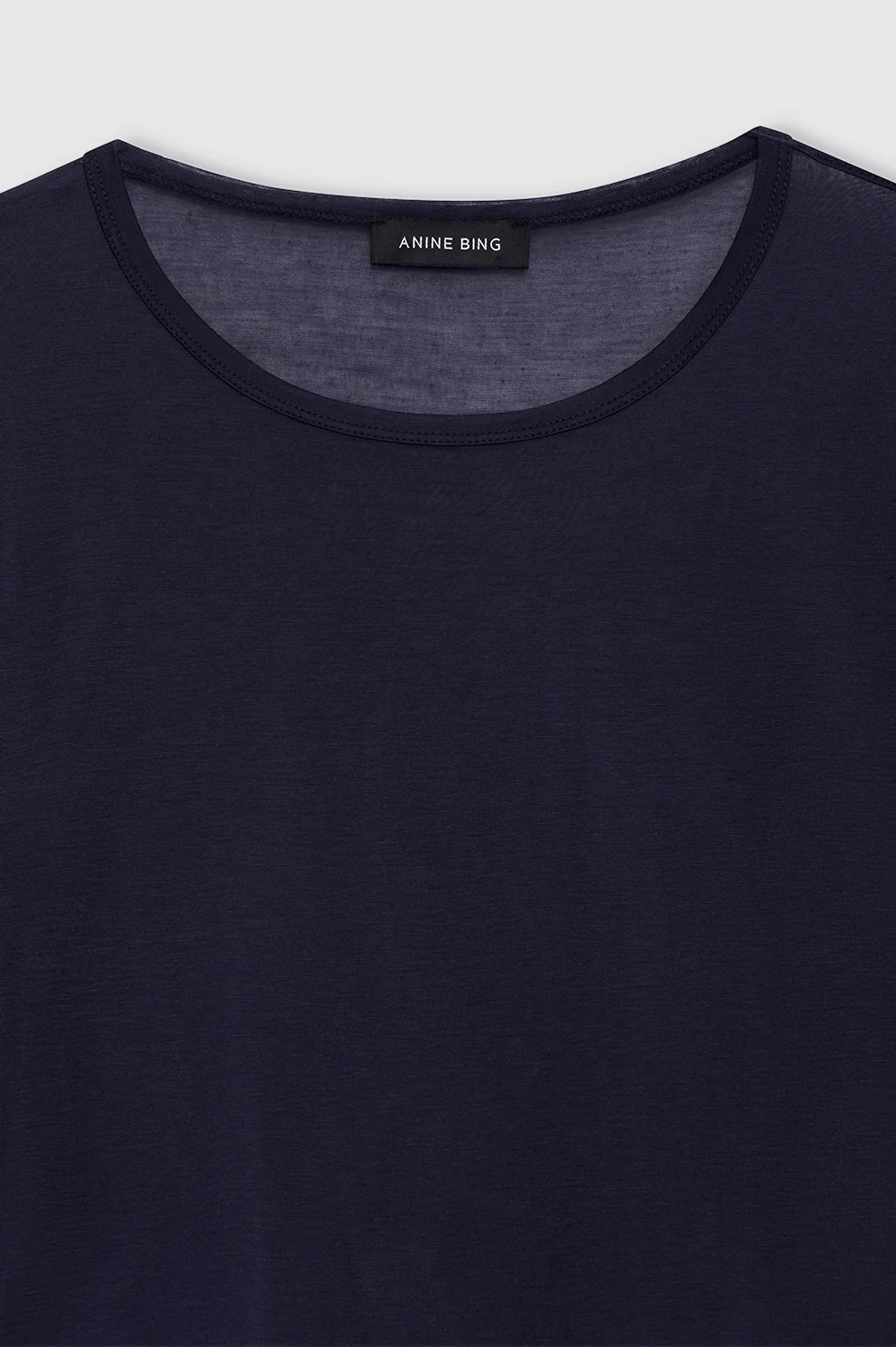 Sylvie Long Sleeve Tee - Midnight Blue - Image 4